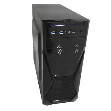 AKYGA Case Micro ATX Akyga AK13BK 2xUSB3.0 w/o PSU AK13BK