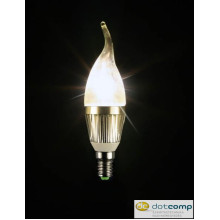 Techlight 3447 E14 3W 85V - 265V LED fényforrás meleg fehér /73701/ (40 W-os hagyományos izzó)