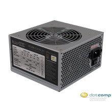 TÁP LC Power 400W 12cm - LC500-12 V2.31 80+ Bronze - OEM(bontott/karcos/javított)  - használt