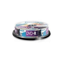 DVD lemez Philips 4,7GB -R 10lemez/henger