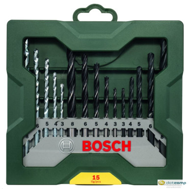 Bosch 2607019675 15 részes Mini-X-Line vegyes készlet