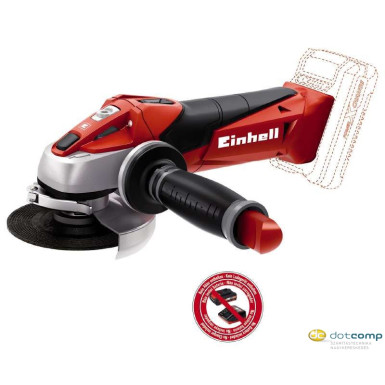 Einhell TE-AG 18 Li - Solo akkumulátoros sarokcsiszoló