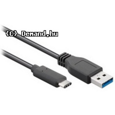 USB 3.0 C-A kábel 1m Goobay 67890