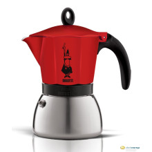 Bialetti Moka Induction 6 személyes kávéfőző piros