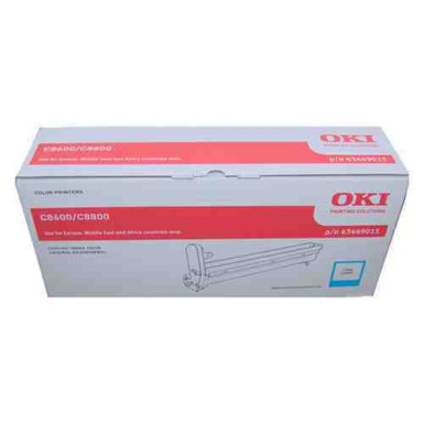 OKI C8600/8800 Cyan 25K eredeti drum/ 43449015