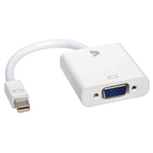 V7 ADAPTER MINI DP TO VGA WHITE