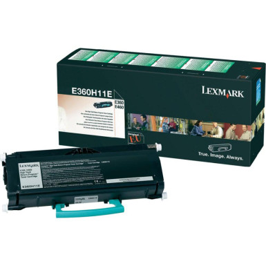 RETURN PROG. TONER CARTRIDGE BK 9K PGS F/ E360/ E460