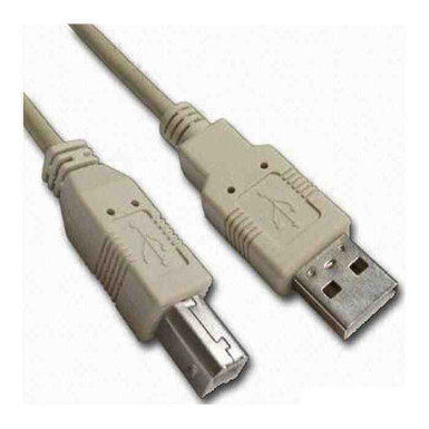 WIRETEK kábel USB Összekötő A-B, 1.8m, Male/Male