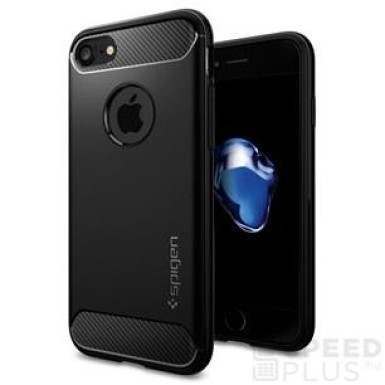 Spigen Spigen SGP Rugged Armor Apple iPhone 8/7 Black hátlap tok 042CS20441