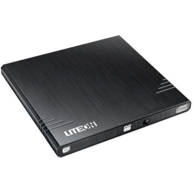 Lite-on eBAU108- Ultra Slender DVD-Writer Black