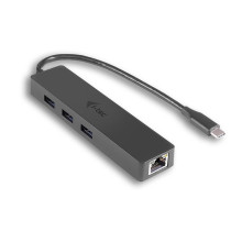 I-TEC ACCESSORIES I-TEC USB-C SLIM HUB + GLAN     C31GL3SLIM