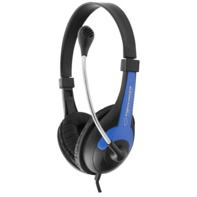 ESPERANZA ROOSTER headset kék EH158B