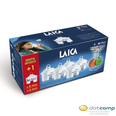 Laica Bi-Flux Mineral Balance 5db+1db vízszűrőbetét /M6M/