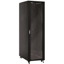 WP Standing Network Rack RNB Series 19" 27U 600x600mm Mounted, Black RAL 9005