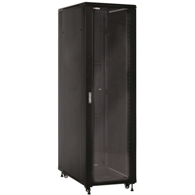 WP Standing Network Rack RNB Series 19" 32U 600x600mm Mounted, Black RAL 9005