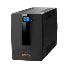 NJOY UPS + AVR Horus Plus 1000, 1000VA, 600W, Line-Interactice, Szünetmentes tápegység, LCD Touch display PWUP-LI100H1-AZ01B