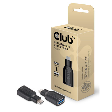 CLUB3D USB3.1 Type C-USB 3.0 Type A adapter CAA-1521