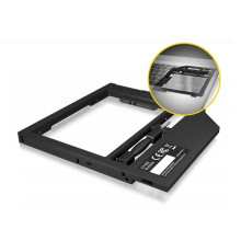 Icy Box Adapter for 2.5'' HDD/SSD in Notebook DVD bay IB-AC649