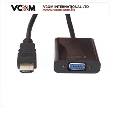 VCOM KÁBEL ÁTALAKÍTÓ HDMI APA -VGA ANYA (CG591-B-0.15)