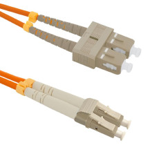 Qoltec Optic Patchcord SC/UPC - LC/UPC MM 50/125 OM2 5m 54042