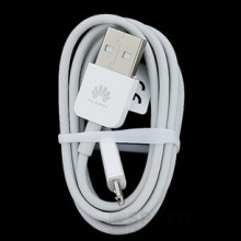 Huawei Huawei microUSB adatkábel, fehér, gyári, ECO csomagolásban 