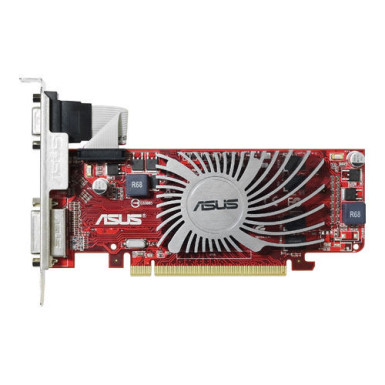 ASUS Radeon HD 5450 Silent LP 1GB GDDR3 64bit PCIe (EAH5450 SILENT/DI/1GD3(LP)) Videokártya  - használt