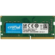 Crucial memória, DDR4 SODIMM, 4GB 2400MHz CL17 CT4G4SFS824A