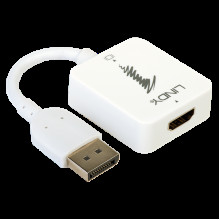 LINDY HDMI to DisplayPort 4K Adapter