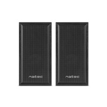 Natec Panther computer speakers 2.0 6W RMS, Black NGL-1229