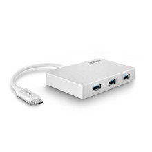 LINDY 3 Port USB 3.1 Gen1 5Gbps PD HUB - Type C to 3 x Type A + PD