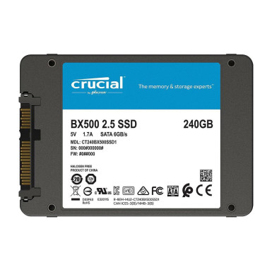 Crucial BX500  240GB CT240BX500SSD1 