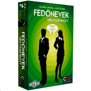 Asmodee Fedőnevek négyszemközt társasjáték /CZE32258/