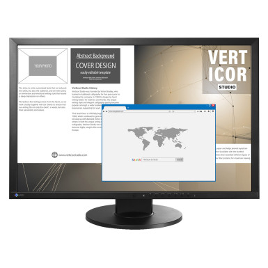 EIZO 24" EV2430-BK EcoView Ultra-Slim monitor EV2430-BK EV2430-BK