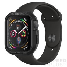 Spigen Spigen SGP Rugged Armor Apple Watch S4/S5 44mm Fekete tok, szíj nélkül 062CS24469