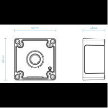 VIVOTEK kültéri kötődoboz AM-719 AM-719