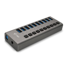 i-tec USB 3.0 Charging HUB 10 port + Power Adapter 48W 10x USB 3.0 charging port U3CHARGEHUB10