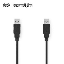 USB A-A Összekötő 2m P-P Nedis CCGT60000BK20