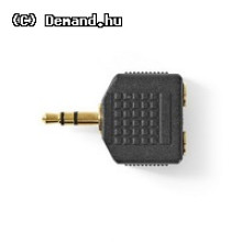 Audio Jack 3,5mm M - 2x3,5mm F Nedis CAGP22945BKG