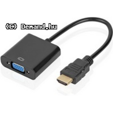 Fordító HDMI M - VGA F MicroConnect HDMVGA2B