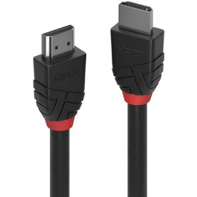 LINDY HDMI Csatlakozókábel [1x HDMI dugó - 1x HDMI dugó] 2 m Fekete 36472