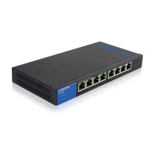 LINKSYS Gigabit PoE Switch 8-port LGS108P