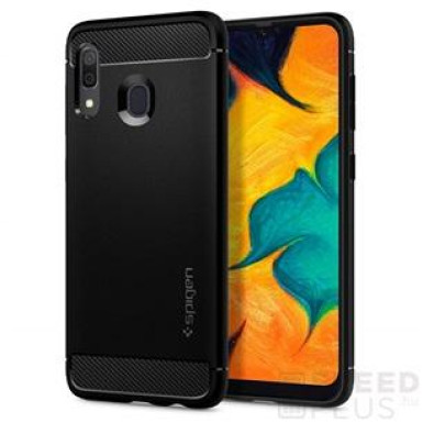 Spigen Spigen SGP Rugged Armor Samsung Galaxy A30 Matte Black hátlap tok 617CS26243