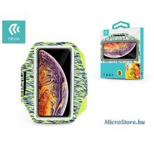 Devia Univerzális kartok sportoláshoz, max. 4,7-6,5&quot, méretű készülékekhez - Devia Easy Go Universal Armband - green ST325526