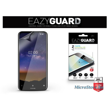 EazyGuard Nokia 2.2 képernyővédő fólia - 2 db/csomag (Crystal/Antireflex HD) LA-1519