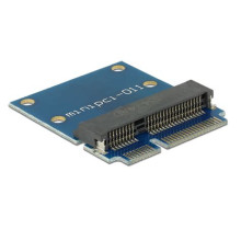 Delock Bővítő Mini PCI Express / mSATA csatlakozódugó - aljzatemelő kártya rugalmas kábellel (13 cm) 65837