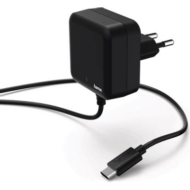 Hama Hálózati USB-C töltő Power Delivery 27W Fekete 178309