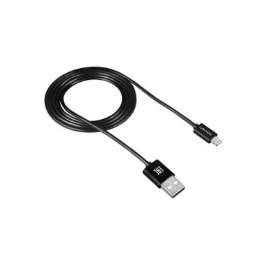 USB 2.0 Lightning kábel 1m Canyon CNE-CFI3B fekete CNE-CFI3B