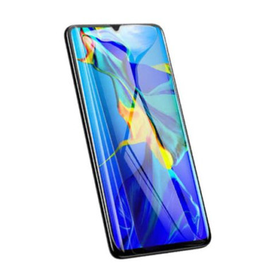 PanzerGlass™ Huawei P30 Lite Tokbarát Edzett üveg kijelzővédő, fekete kerettel 5335