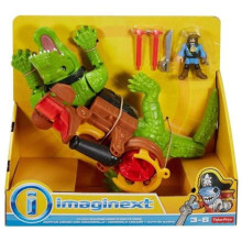 Fisher-Price - Sétáló krokodil és Hook kapitány DHH63