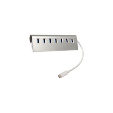 VCOM DH317 USB 3.0 HUB (7 Port) Ezüst DH317